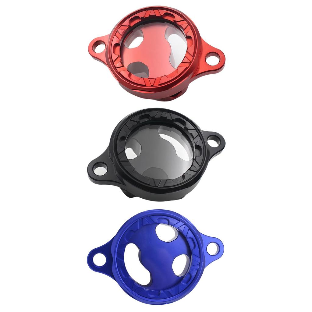 Motorcycle Aluminum Alloy Oil Filter Cover Engine Protection for Honda TRX450ER 2006-2014