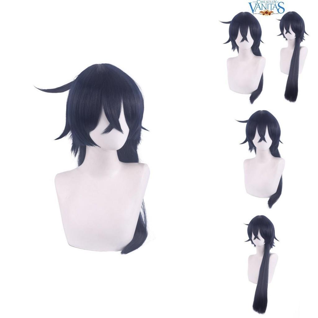 Vanitas Cosplay Wig In Blue-black The Ultimate Choice For Anime Fans