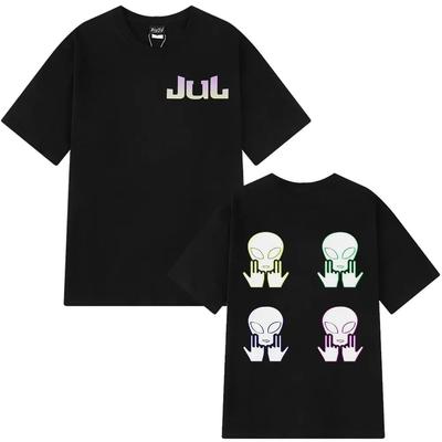 Hip Hop T-shirt Rapper Graphic Vintage T-shirt Fashion Hip-hop Short-sleeved Cotton Oversized Aesthetic T-shirts Unisex