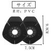 Moeagel Car Wiper Hole Cover, 2 Pieces Car Wiper Hole