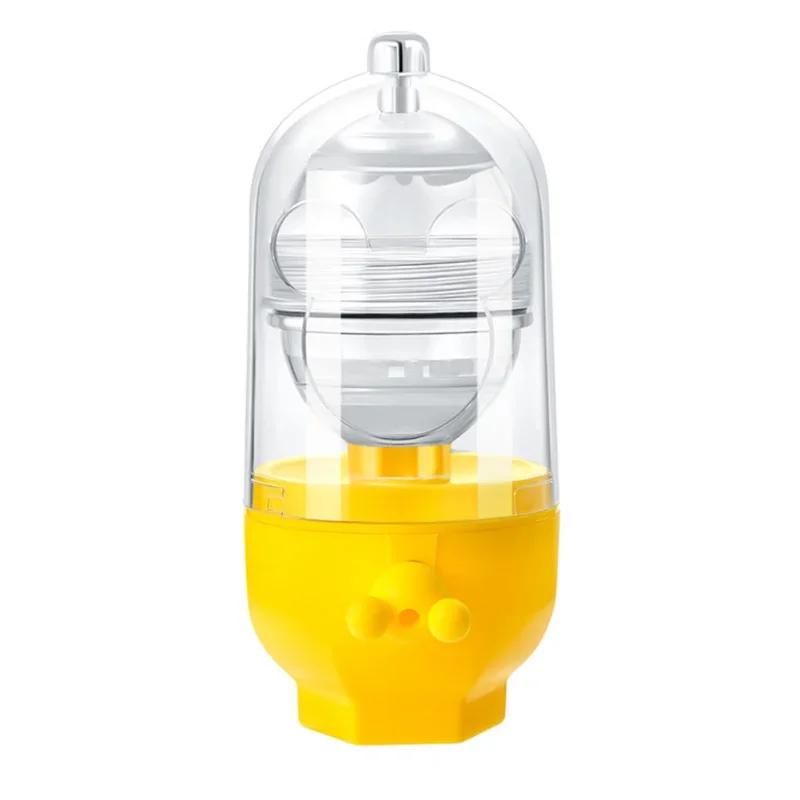 Portable Kitchen Cooking Gadget Inside Mixer Egg Cooker Tool Egg Scrambler Shaker Hand Powered Golden Egg Maker Kitchen Tools