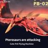 EPP Foam Flame Pterosaur Remote Control Aircraft Remote Control Aircraft Toy  Kids Gifts