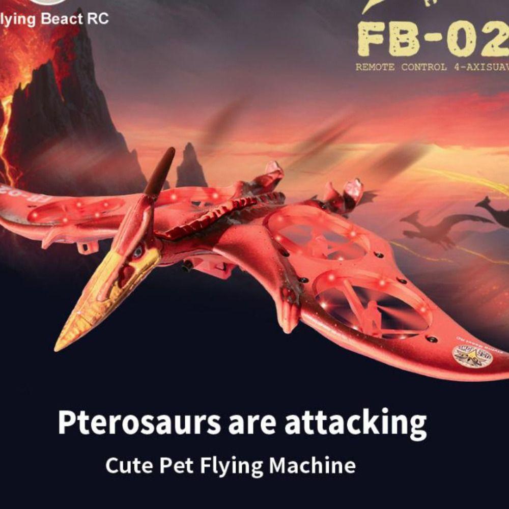 EPP Foam Flame Pterosaur Remote Control Aircraft Remote Control Aircraft Toy  Kids Gifts