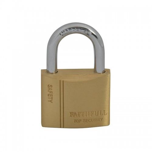Faithfull Brass Padlock
