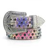 Unisex Rhinestone Belt: Personalized Hip-Hop Punk Style with Beads – Trendy European & American Fashion Waistband