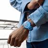 Swatch BLUE SKY, BY VASSILY KANDINSKY New Gent SUOZ342 Wristwatch, Blue