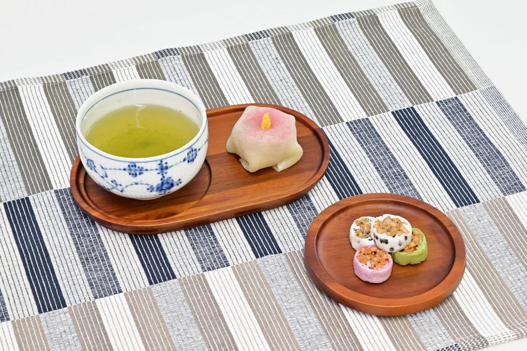 Swanson Shoji Wooden Acacia Coaster, Stackable, Approx. 10.6cm W x 10.6cm D x 1.6cm H, Brown, CT-201