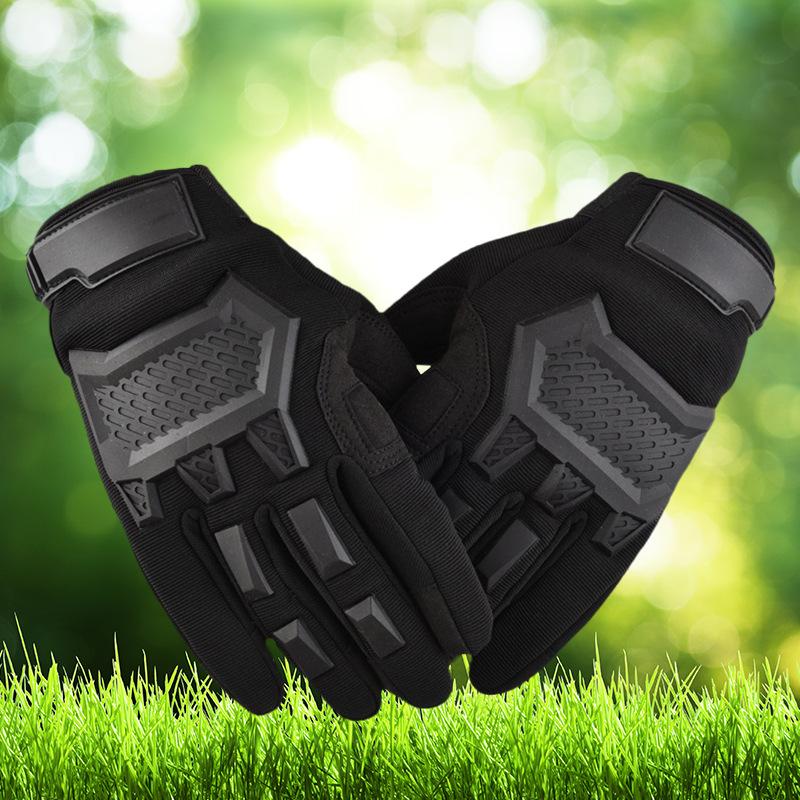 Men's and women's sports riding gloves outdoor mountaineering non-slip motorcycle full finger protection wear-resistant touch screen tactical gloves