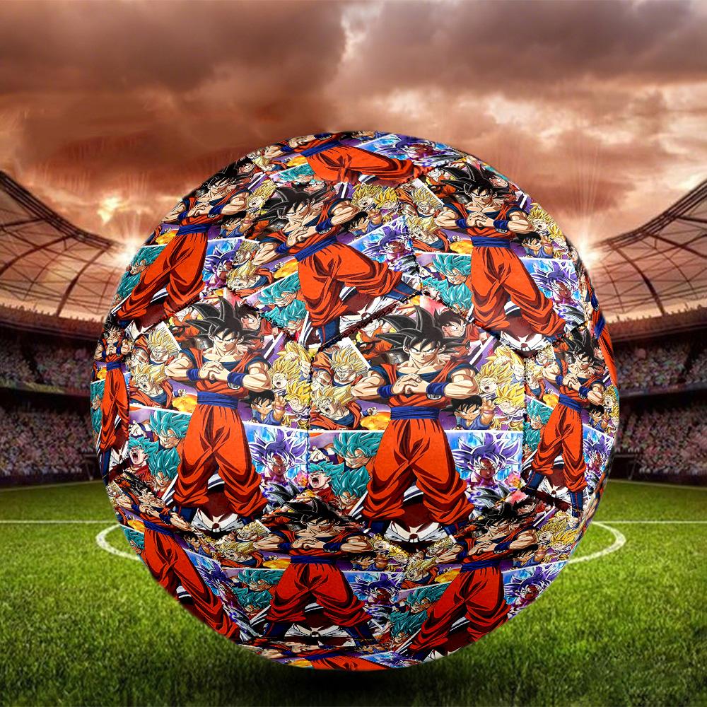 DRAGON BALL Print Size 5 Soccer Ball, Standard Match Football for Sports Game and Team Practice, Ideal Gift for Soccer Fans