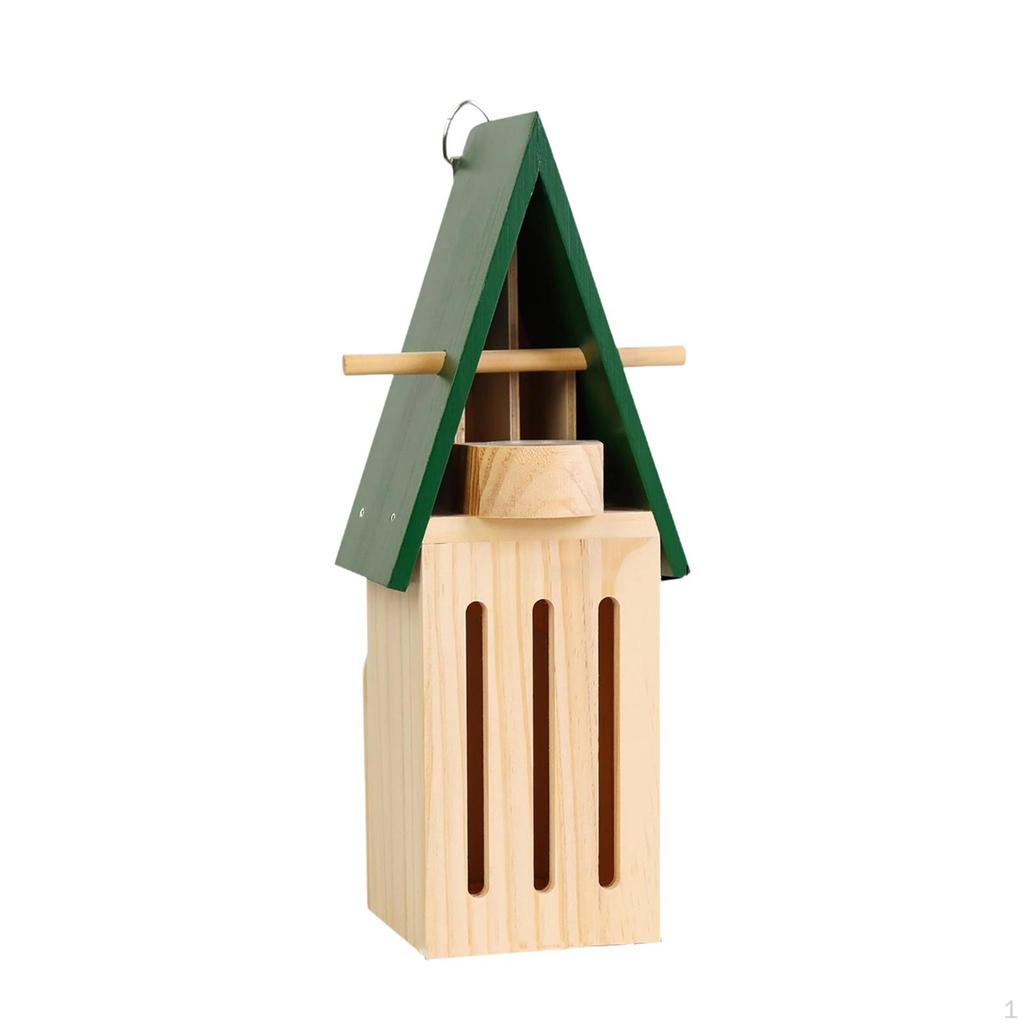 Butterfly House with Feeder Garden Decor Easy To Install Clean Multifunctional for Outside