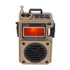 HRD‑701 Digital Radio Full Band Timing Support Memory Card Portable   Radio Music Player for Home Outdoor