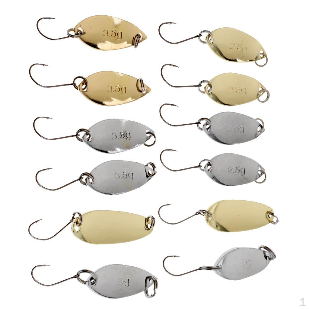 

12 Fishing s Crank with Hooks Salmon Bass Hard