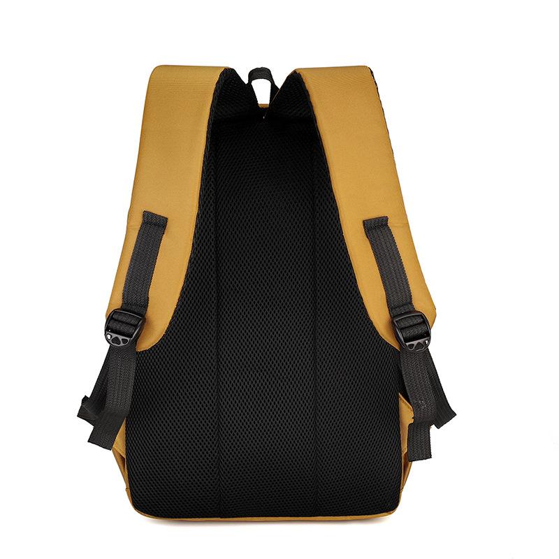New Simple Men's Backpack Large Capacity Junior High School Student School Bag Leisure Travel Business Backpack