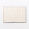 MUJI Monthly Planner Starting on March A6 76418733 Mondays, 2026, Size,