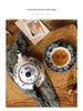 Tazza e Sottotazza da Caffè in Porcellana Cinese Retro Blu e Bianca Jialan - Regalo Ideale per la Festa dell'Insegnante