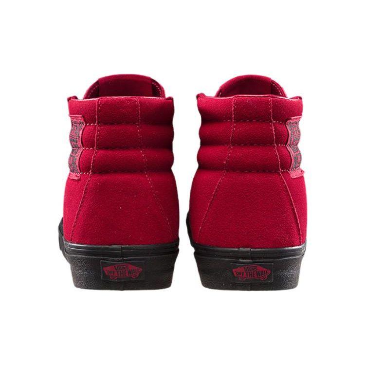 Vans Sk8 Casual High-Top Skate Shoes Unisex Sneakers Red VN0A3JFIQVU