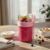 Double Layer Breakfast Cup Dressing Holder Yogurt Container Portable Oatmeal Cup Snack