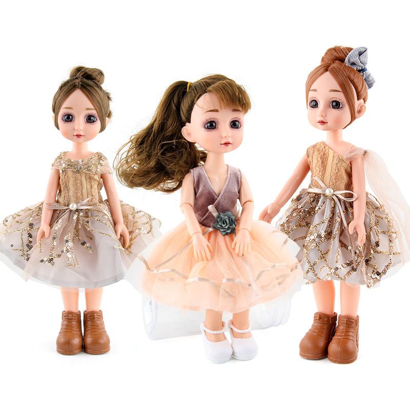 Yangwa Fat Children Classic Series, Play House Girls Toy Joints Movable Changing Doll Ornament