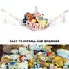 Stuffed Animal Storage Hammock Toy Hammock Hammock Storage Net Toy Storage Hammock Toy Corner Net Cotton Rope Stuffed Animal Organizer Stuffed Animal