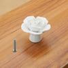 1PC Single Hole Handle Cartoon Cabinet Handles Modern Cupboard Pulls Minimalist Flower Rose Drawer Knobs Fashion
