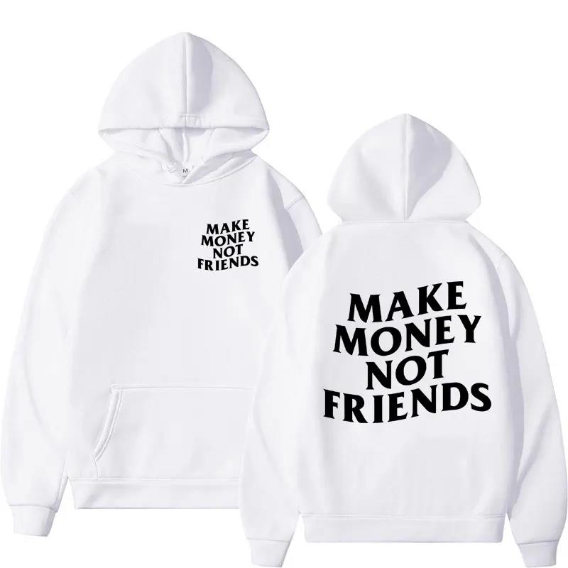 Funny Need Money Letter Print Hoodie Fashion Design Streetwear HoodiesMen's Women's Sweatshirt Fleece Oversized Couples Casual