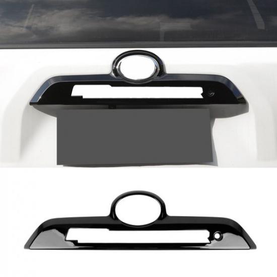 Black Rear Trunk Tailgate Handle Cover Trim Bezels For 4Runner 2010+ Accessories