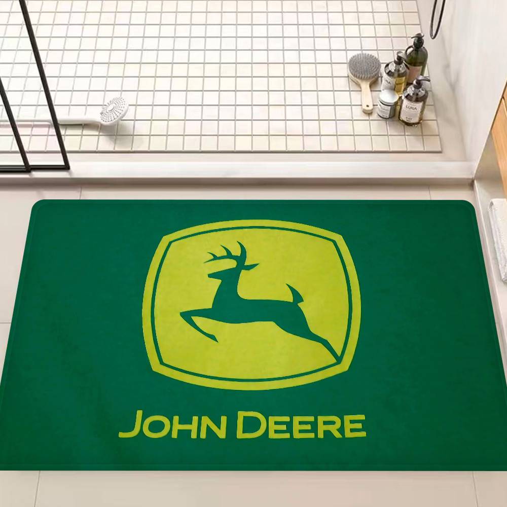 

Agricultural Brand J-John D-Deere Door Mat Washable Non-Slip Living Room Sofa Chairs Area Mat Kitchen Doormat Area Rug 80x120cm