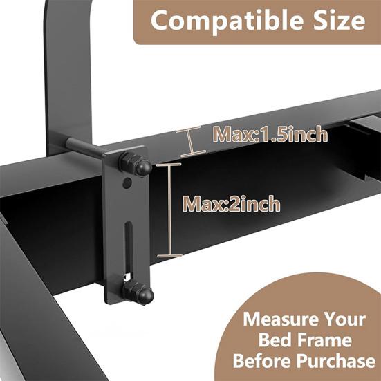2Pcs Mattress Slide Stopper High Strength Reusable Easy Installation Non-Slip Mattress Gripper