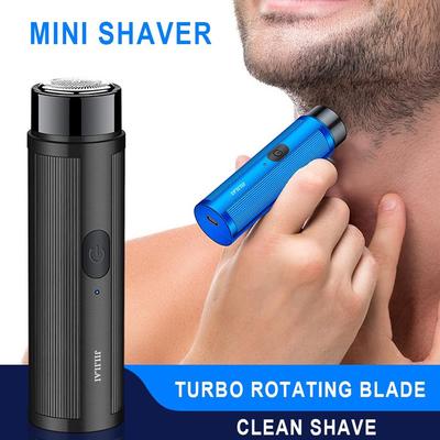 Rasoio elettrico portatile Mini Rasoio per barba da uomo Trimmer Rasatura rapida automatica Rasoio ricaricabile USB per uomo Donna Regali