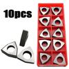 Shims Carbide Inserts Boring Carbide Holder Insert MW0804 Replacement Tool Trigon Turning 10Pc/set For WNMG0804