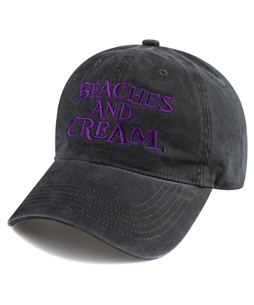 Bichiseuaenkeulim Big Logo Cation Ball Cap-Charcoal