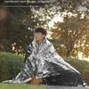Emergent Blanket Outdoor Survival Rescue FirstAid Foil Thermal Blanket Hypothermia Windproof