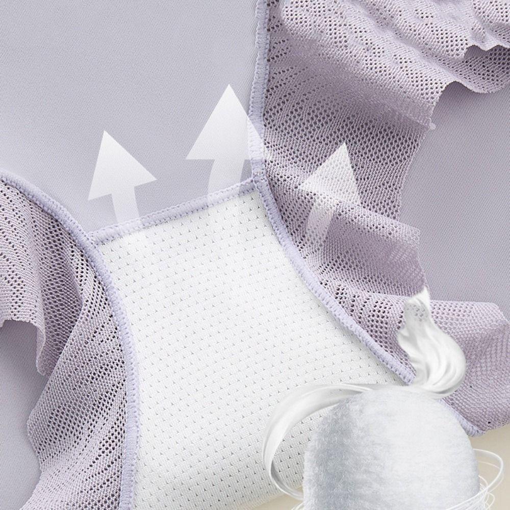 Shapewear Lace Seamless Briefs Leaf Slimming Underpants Sweet Tummy Control Underwear  Women