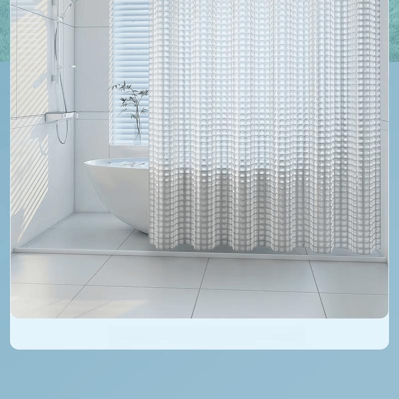 MDNG Summer Ice Cube EVA Shower Curtain