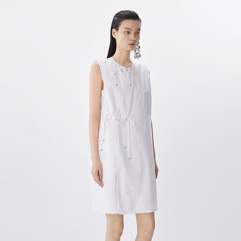 JNBY Women's 2025 Summer Sleeveless H-Line Dress