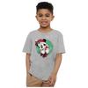 Disney Camiseta infantil/infantil Mickey Mouse Vintage Wreath Christmas T-Shirt