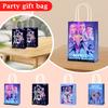 Kpop Dämonenjäger Party Geschenktüten Partyzubehör Cartoon Süßigkeitentüten Tragetaschen Geschenktüten Papierpackungen Geburtstagsfeier Deko