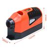 Portable Mini Vertical Laser Spirit Level Laser Straight Level 90 Degree Mouse-shaped Plastic Self-leveling Measuring Tool