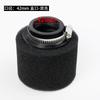 Black and Red Foam Air Filter 35mm 38mm 42mm 45mm 48mm Sponge Cleaner Moped Scooter Dirt Pit Bike Motorcycle