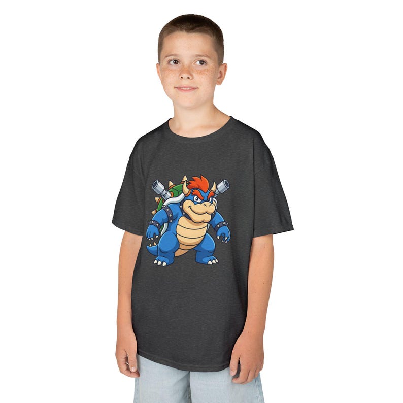 Character Mashup Art Kids T-Shirt | Video Game Design 120