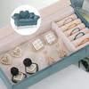 Aufbewahrungsbox Mini Weiche Dekoration Platzsparend Bequeme Aufbewahrung Armbänder Verschiedene Stile Samt
