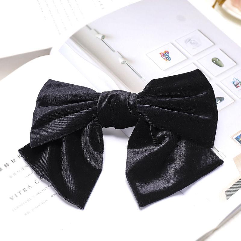 Haarspange Mode Damenmode Samt Haaraccessoire Samt Große Schleife Haarnadel Kopfschmuck