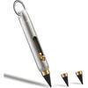 Tizee Infinity Pencil - Everlasting Metal Inkless Pen, Titanium Forever Erasable Pen for Sketch Drawing Writing | Mini Mechanical Pencil Keychain