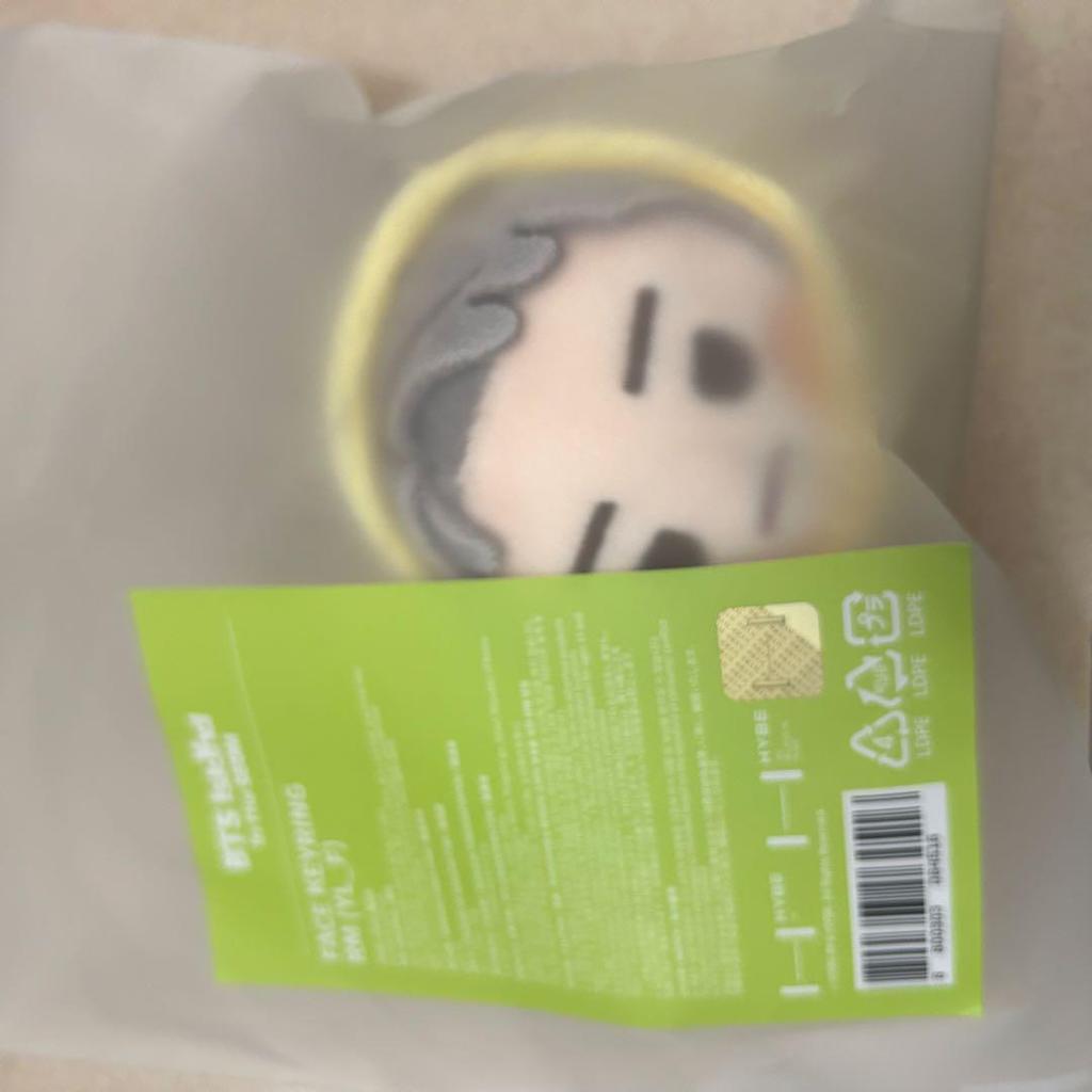 [USED] BTS Festa 2025 Face Keyring Mascot Korea RM