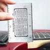 Edelstahl Saitenlineal Saitenlagelehre Saitenlagelehre Gitarrenreparaturwerkzeug Für Gitarrenbauer Für Gitarre Ukulele Bass