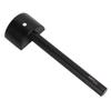 Strap End Punch DIY Making Black Appearance Stainless Steel Incisive Blade Fast Cutting Half Round Cutter Punch 35mm
