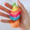 Kids PU Simulation Candy Color Ice Cream Ball Squishy Toy Cake Bread Gag Joke Toys Slow Rising Squee