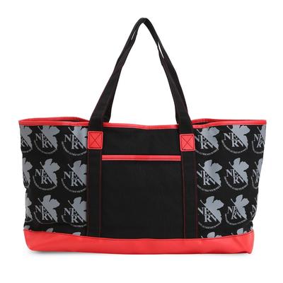 Eva Golf Round Tote Bag Black Height 48cm X Width 30cm X Depth 15cm Evangelion Tote Bag EG-1116TB
