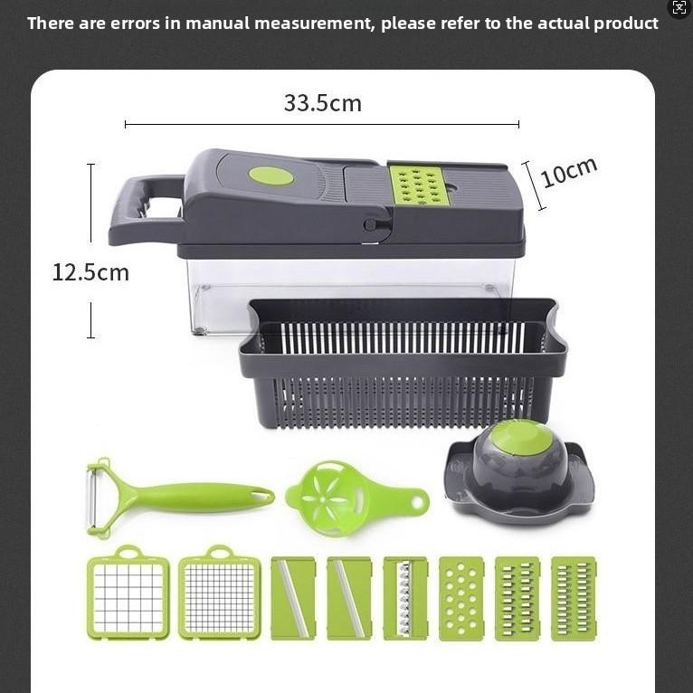 Modern Minimalist Multifunction Vegetable Chopper With Pp Construction For Food Preparation
