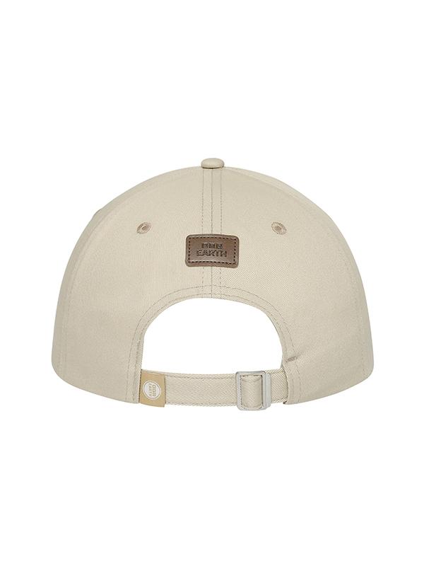 BBC EARTH Diamond Slogan Ball Cap_Beige